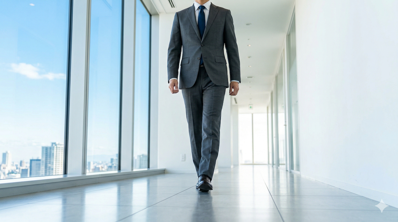 最初の一歩を踏み出すイメージ